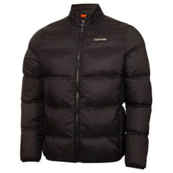 Calvin Klein Mens 2023 Torrington Padded Insulated Thermal Golf Jacket - XL, Black