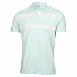 Calvin Klein Mens 2024 Fort Jackson Lightweight Quick Drying Golf Polo Shirt - M, Aqua