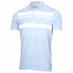 Calvin Klein Mens 2024 Fort Jackson Lightweight Quick Drying Golf Polo Shirt - M, Blue