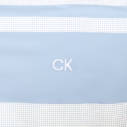 Calvin Klein Mens 2024 Fort Jackson Lightweight Quick Drying Golf Polo Shirt - M, Blue
