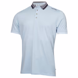 Calvin Klein Mens 2024 Parramore Quick Dry Moisture Wicking Golf Polo Shirt - S, Blue