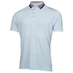 Calvin Klein Mens 2024 Parramore Quick Dry Moisture Wicking Golf Polo Shirt - S, Blue