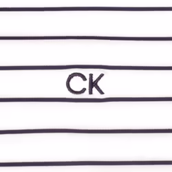 Calvin Klein Mens 2024 Silverstone Moisture Wicking Quick Dry Golf Polo Shirt - XL, White/Evening Blue