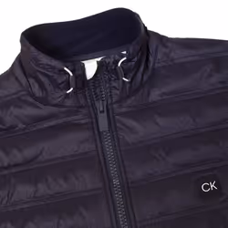 Calvin Klein Mens 2024 Rangewood Half Zip Hybrid Insulated Golf Sweater - L, White
