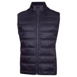 Calvin Klein Mens 2024 Rangewood Full Zip Stretch Insulated Hybrid Golf Gilet - S, Evening Blue