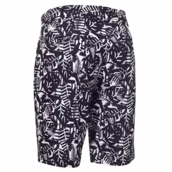 Calvin Klein Mens 2024 Printed Genius Four Way Stretch Slim Fit Golf Shorts - 36" Waist, Evening Blue/White