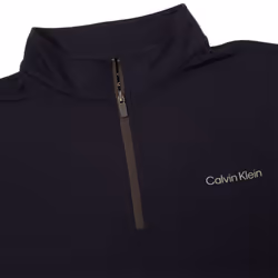 Calvin Klein Mens 2023 Newport Half Zip Thermal Breathable Lightweight Sweater - XL, Navy