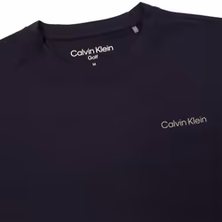 Calvin Klein Mens 2023 Newport Moisture Wicking Breathable Lightweight T-Shirt - L, Navy