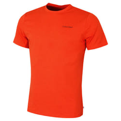 Calvin Klein Mens 2023 Newport Moisture Wicking Breathable Lightweight T-Shirt - M, Spicy Orange Marl