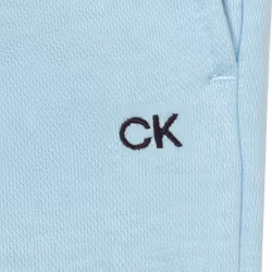 Calvin Klein Mens Planet Performance  Fleece Cotton Eco-Friendly Joggers - L, Air Blue
