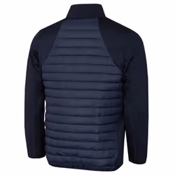 Calvin Klein Mens CK Hybrid Insulate Lightweight Golf Jacket - M, Navy/Orange