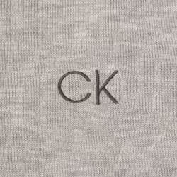 Calvin Klein Mens V-Neck Tour Durable Comfort Golf Sweater - L, Silver