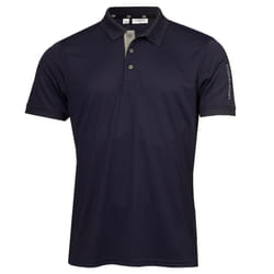 Calvin Klein Mens Club Golf Lightweight Breathable Wicking Polo Shirt - M, Navy