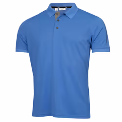 Calvin Klein Mens Club Golf Lightweight Breathable Wicking Polo Shirt - M, Sea Blue
