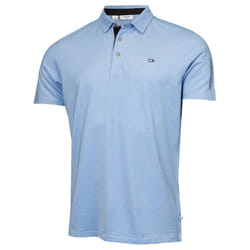 Calvin Klein Mens 2024 Uni Golf Moisture Wicking Breathable Polo Shirt - XXXL, Sky