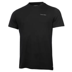 Calvin Klein Mens Newport Moisture Wicking Breathable Lightweight T-Shirt - M, Black