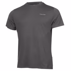 Calvin Klein Mens Newport Moisture Wicking Breathable Lightweight T-Shirt - M, Charcoal Marl