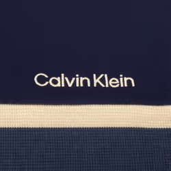 Calvin Klein Mens Padera Breathable Stretch Fabric Hybrid Sweater - M, Engine Blue