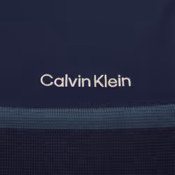 Calvin Klein Mens Padera Breathable Stretch Fabric Hybrid Sweater - M, Evening Blue