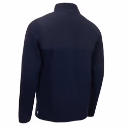 Calvin Klein Mens Hybrid Quick-Drying Breathable Polar Fleece Sweater - XXL, Evening Blue
