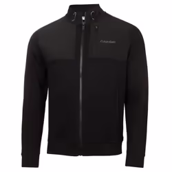 Calvin Klein Mens Hyper Tech Adjustable Drawcord Full Zip Sweater - XXL, Black
