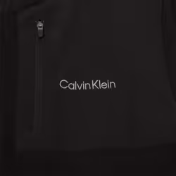 Calvin Klein Mens Hyper Tech Adjustable Drawcord Full Zip Sweater - XXL, Black
