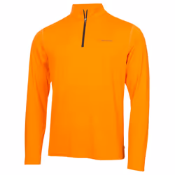 Calvin Klein Mens Newport Half Zip Thermal Breathable Lightweight Sweater - M, Sunflower Marl