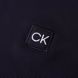 Calvin Klein Mens Campus Wicking Stretch Luxury T-Shirt - L, Navy