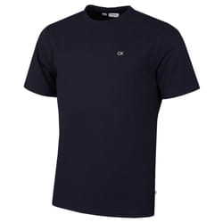 Calvin Klein Mens Campus Wicking Stretch Luxury T-Shirt - M, Navy