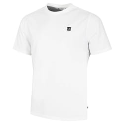 Calvin Klein Mens Campus Wicking Stretch Luxury T-Shirt - M, White