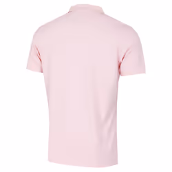 Calvin Klein Mens 2024 North Coast Moisture Wicking Polo Shirt - S, Baby Pink