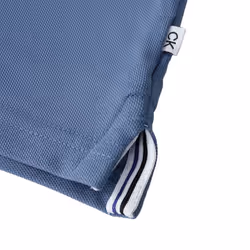 Calvin Klein Mens North Coast Moisture Wicking Polo Shirt - XXXL, Denim Blue