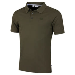 Calvin Klein Mens North Coast Moisture Wicking Polo Shirt - XXXXL, Olive Green