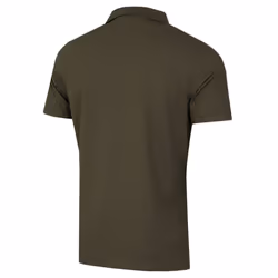 Calvin Klein Mens North Coast Moisture Wicking Polo Shirt - XXXXL, Olive Green