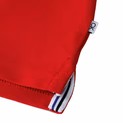 Calvin Klein Mens 2024 North Coast Moisture Wicking Polo Shirt - XXL, Red