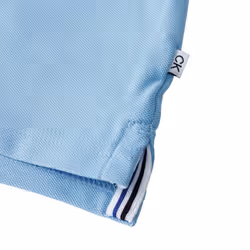 Calvin Klein Mens North Coast Moisture Wicking Polo Shirt - L, Sky