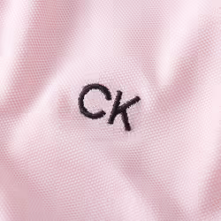 Calvin Klein Mens Campus Sport Stretch Wicking Golf Polo Shirt - XXXXL, Baby Pink