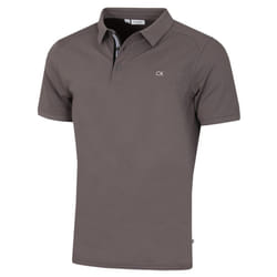 Calvin Klein Mens Campus Sport Stretch Wicking Golf Polo Shirt - XL, Slate