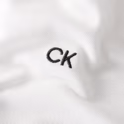 Calvin Klein Mens Campus Sport Stretch Wicking Golf Polo Shirt - XL, White
