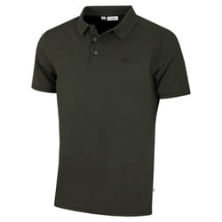 Calvin Klein Mens Campus Camo Soft Feel Golf Polo Shirt - M, Hunter Green