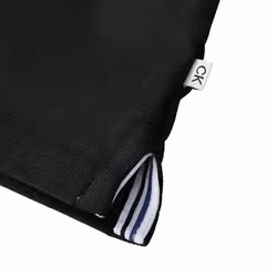 Calvin Klein Mens Blade Collar Campus Golf Polo Shirt - M, Black