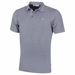 Calvin Klein Mens Prep Campus Oxford Pique Golf Polo Shirt - L, Navy