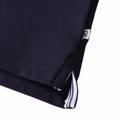 Calvin Klein Mens 2024 Long Sleeve Stretch Campus Golf Polo Shirt - XXXXXL, Navy