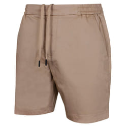Calvin Klein Mens 2024 CK Comfy Hybrid Stretch Cotton Golf Shorts - 32" Waist, Khaki