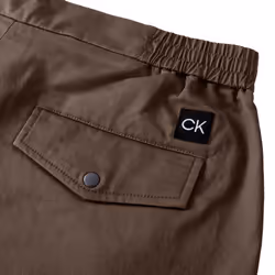 Calvin Klein Mens CK Comfy Hybrid Stretch Cotton Golf Shorts - 34" Waist, Mink