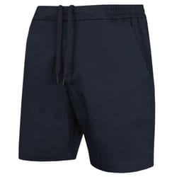 Calvin Klein Mens 2024 CK Comfy Hybrid Stretch Cotton Golf Shorts - 38" Waist, Navy