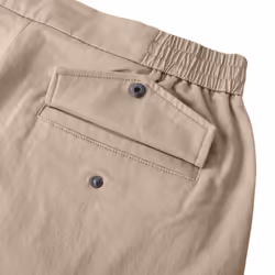 Calvin Klein Mens CK Comfy Hybrid Stretch Cotton Golf Shorts - 34" Waist, Stone
