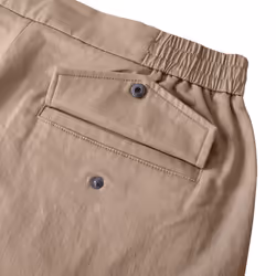 Calvin Klein Mens 2024 CK Comfy Hybrid Stretch Cotton Golf Shorts - 44" Waist, Khaki