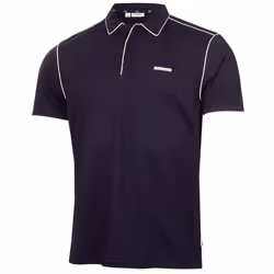 Calvin Klein Mens 2025 San Marcos Moisture Wicking Golf Technical Polo Shirt - XXL, Navy