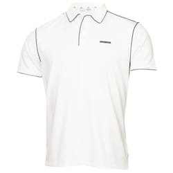 Calvin Klein Mens 2025 San Marcos Moisture Wicking Golf Technical Polo Shirt - XL, White